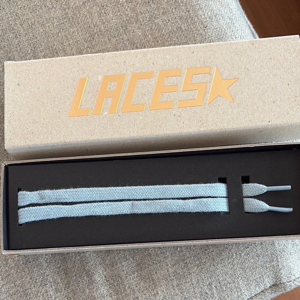 Light Blue (Aqua) Golden Goose Laces